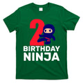 2nd Birthday Ninja T-Shirt Hoodie, Sweatshirt | CoreVibeTees.com