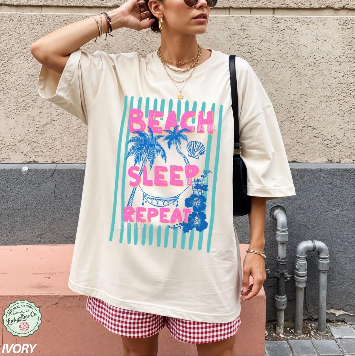 Comfort Colors Summer Beach Beach Lover Summer Sunse Vacation Travel Tee (4)