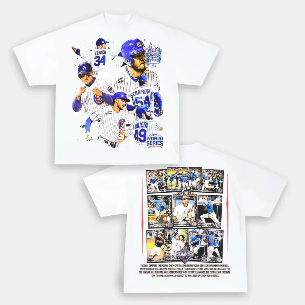 Cubs Back Design TEE Hoodie, Sweatshirt | CoreVibeTees.com (Image 2)