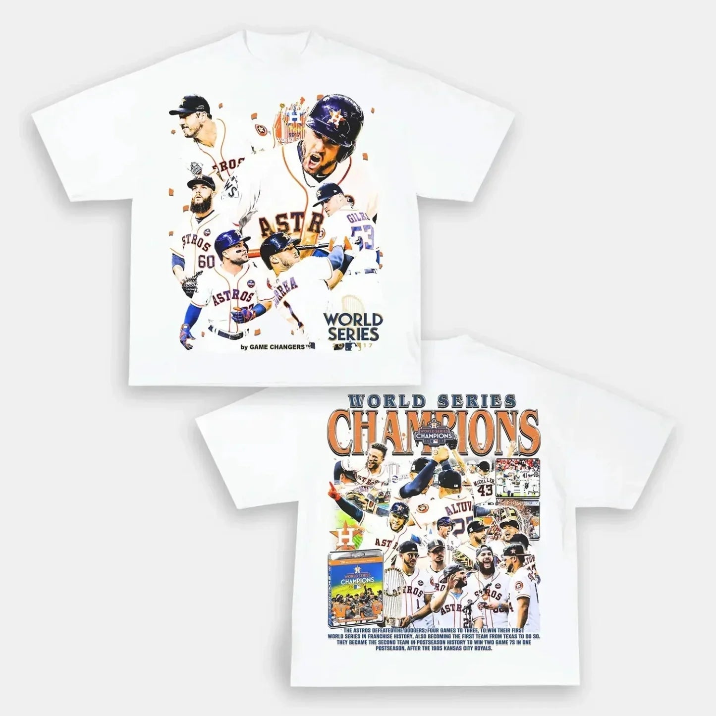 Astros Back Design TEE Style001 Hoodie, Sweatshirt | CoreVibeTees.com (Image 2)
