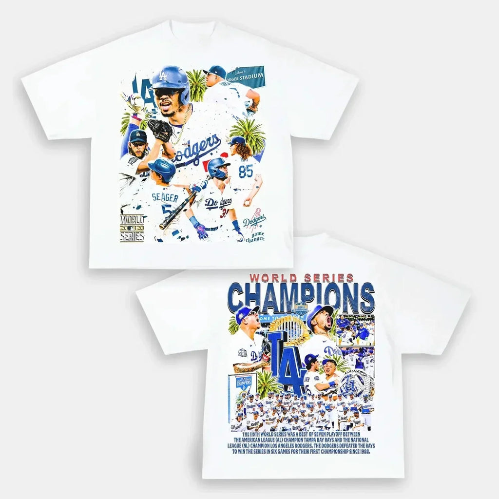 Dodgers Back Design TEE Style001 Hoodie, Sweatshirt | CoreVibeTees.com (Image 2)