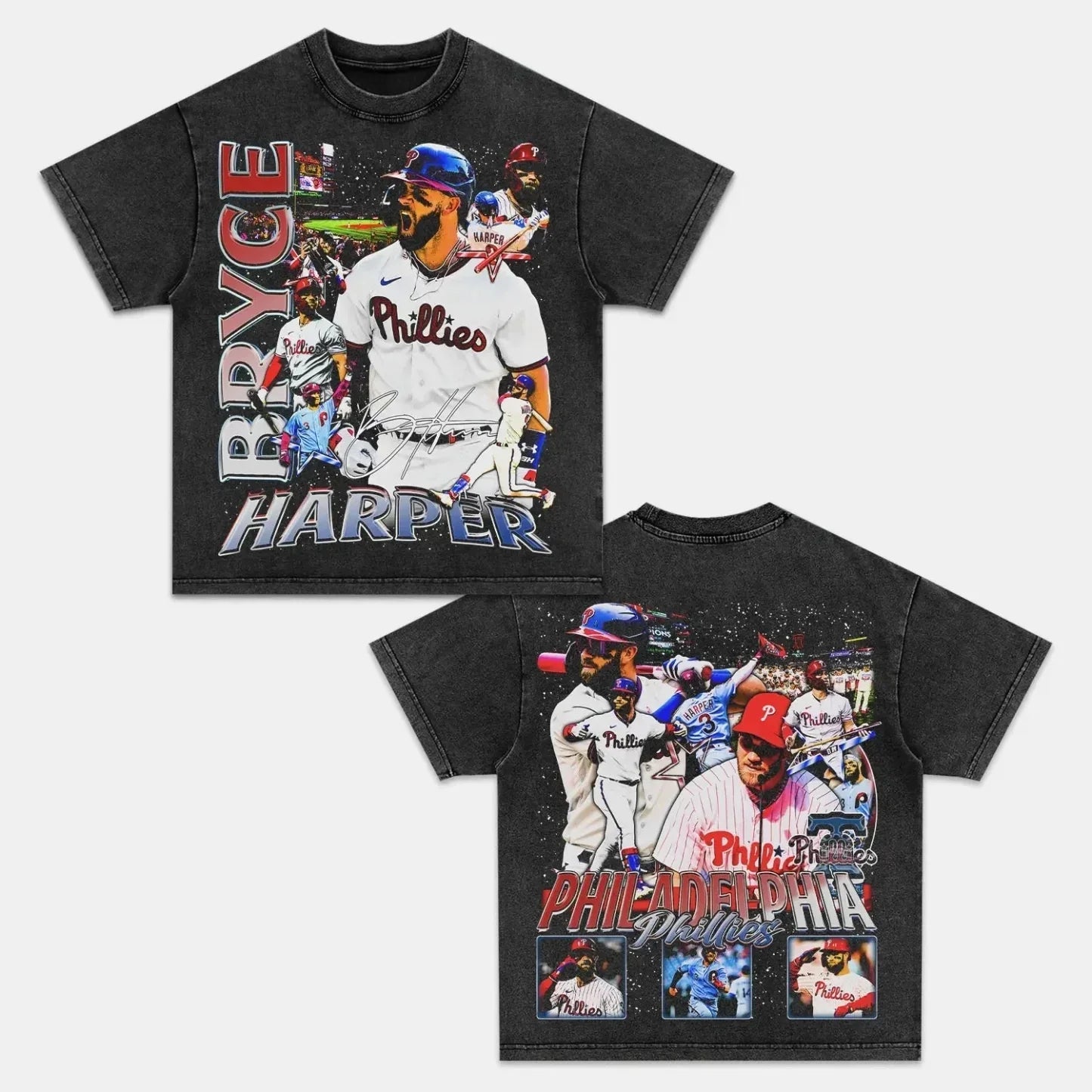 Bryce Harper Back Design TEE Style001 Hoodie, Sweatshirt | CoreVibeTees.com (Image 3)