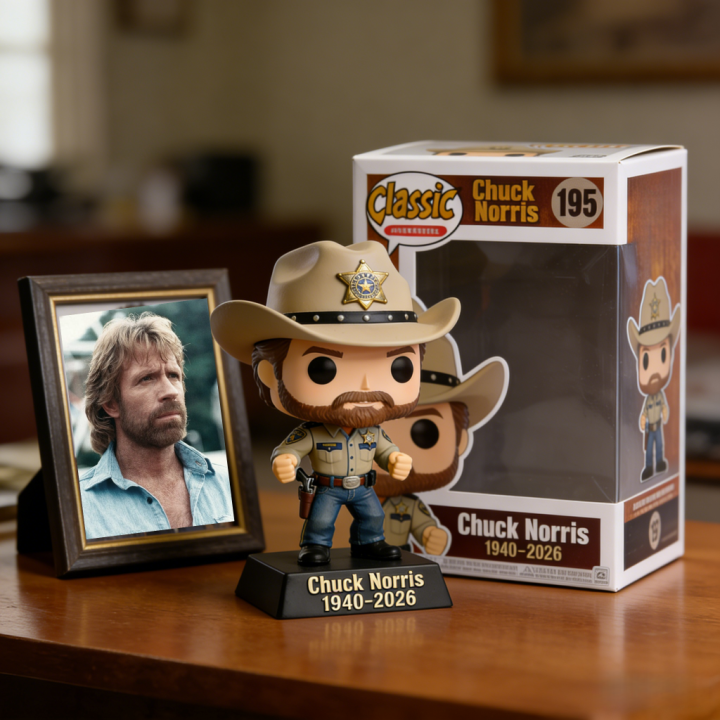 Chuck Norris “The Roundhouse King” Thank You For The Memories POP Figure