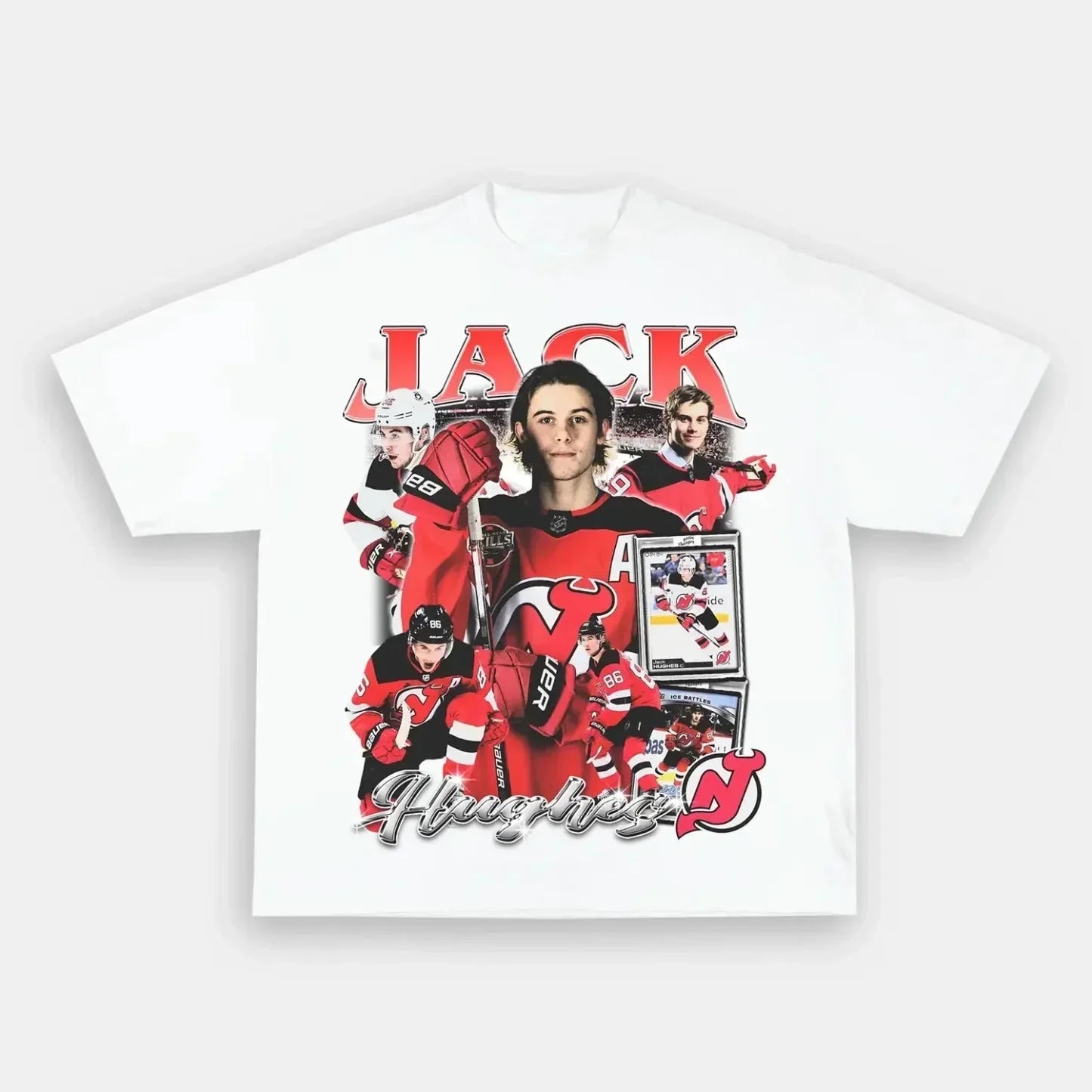 Jack Hughes TEE Style001 Hoodie, Sweatshirt | CoreVibeTees.com (Image 2)