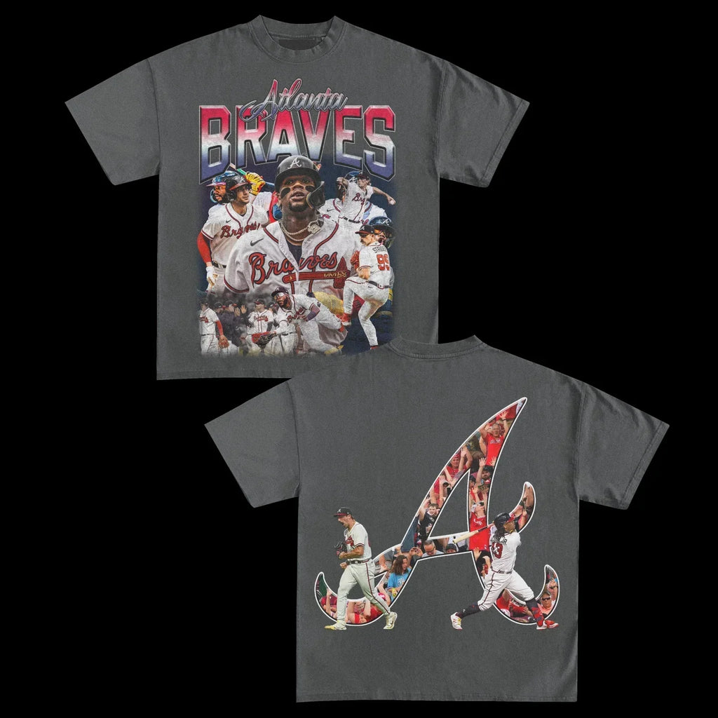 Atlanta Braves Back design TEE Hoodie, Sweatshirt | CoreVibeTees.com (Image 4)