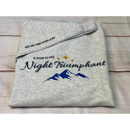 3 Sided, Licensed Night Triumphant Sweatshirt, ACOTAR merch, acotar Shirt, Book merch, SJM merch, night court, velaris, rhysand