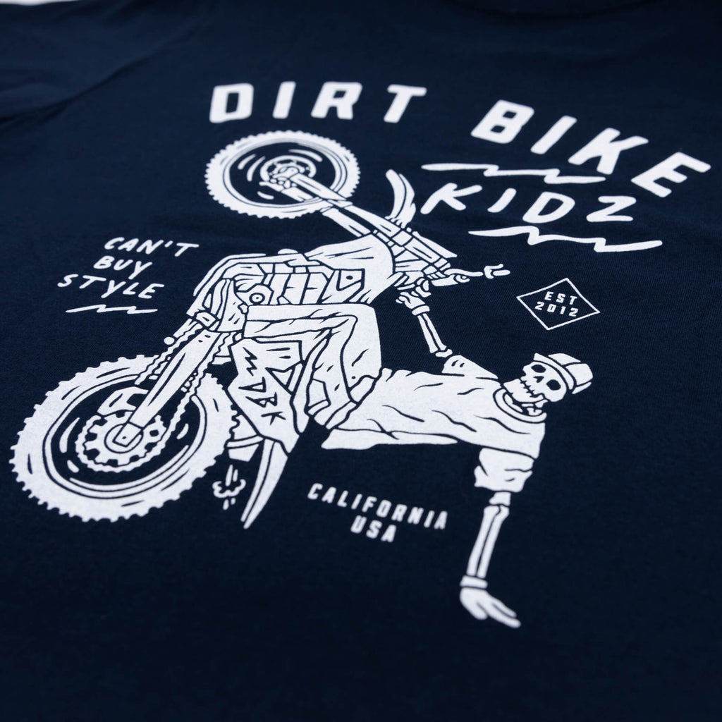 12 O'Clock - Navy Youth Premium Tee Hoodie, Sweatshirt | CoreVibeTees.com (Image 3)