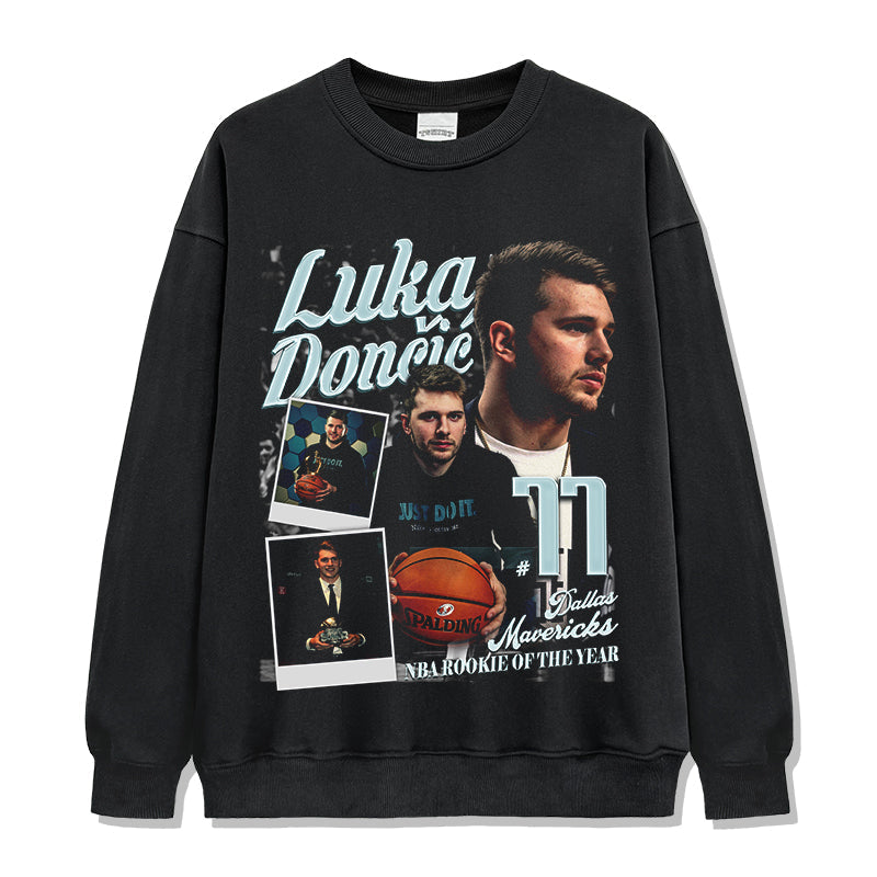 Luka DonÄiÄ‡ Sweatshirt NBA 2024 T-Shirts, Hoodie | CoreVibeTees.com (Image 2)