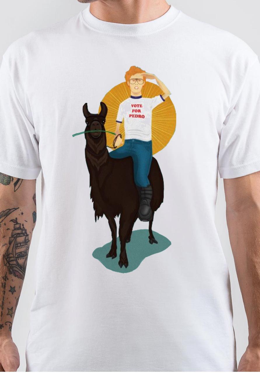 Vote For Pedro Lama White T-Shirt Hoodie, Sweatshirt | CoreVibeTees.com