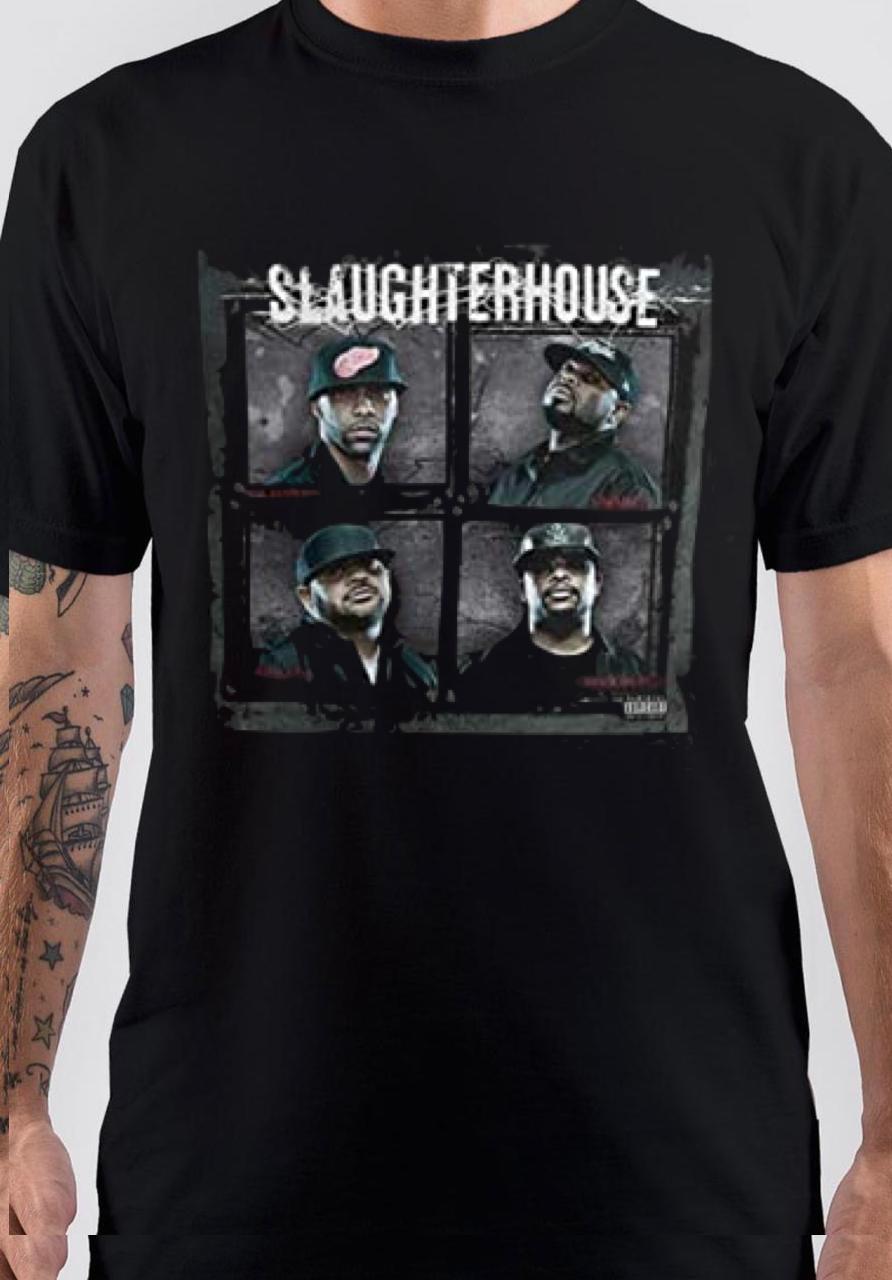Slaughterhouse Hip Hop Black T-Shirt Hoodie, Sweatshirt | CoreVibeTees.com