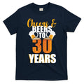30th Birthday Cheers & Beers To 30 Years T-Shirt Hoodie, Sweatshirt | CoreVibeTees.com