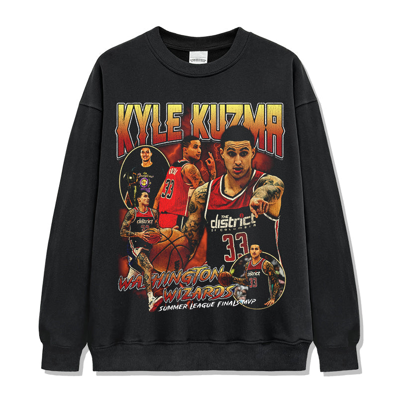 Kyle Kuzma Sweatshirt NBA 2024 Style001 T-Shirts, Hoodie | CoreVibeTees.com (Image 2)