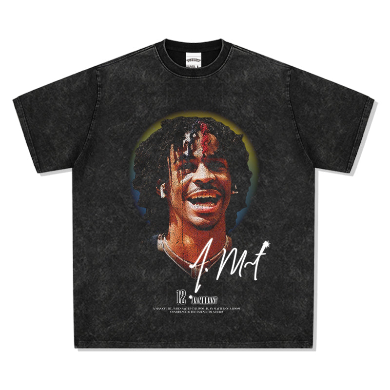 Ja Morant Tee NBA 2024 Style004 Hoodie, Sweatshirt | CoreVibeTees.com (Image 1)