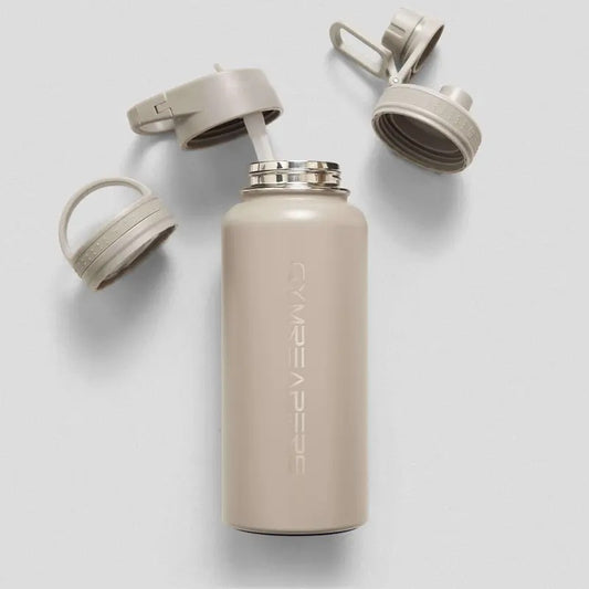 32 oz Stainless Steel Water Bottle - Quicksand Drinkware Leakproof Insulation Flasks Lid Silicone Straw Bottled Insulated Mug Tumbler Portable