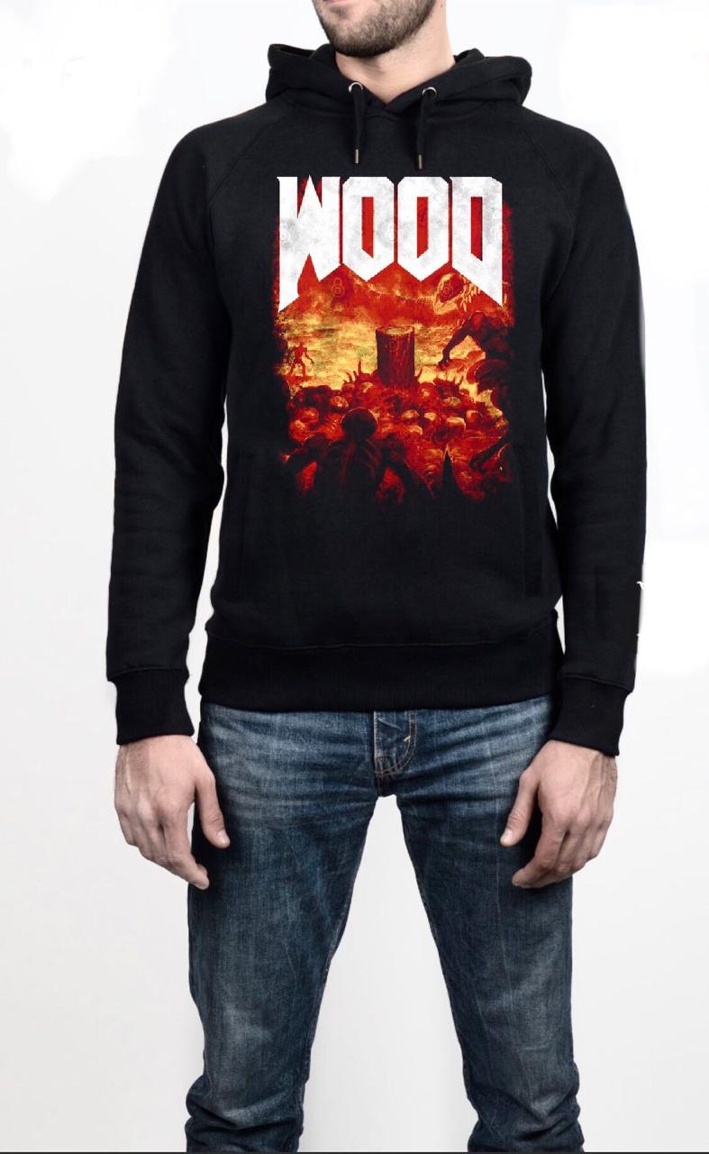Wood Doom Hoodie T-Shirts, Sweatshirt | CoreVibeTees.com