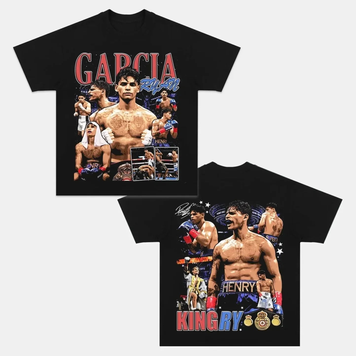 Ryan Garcia Back Design TEE Hoodie, Sweatshirt | CoreVibeTees.com (Image 1)