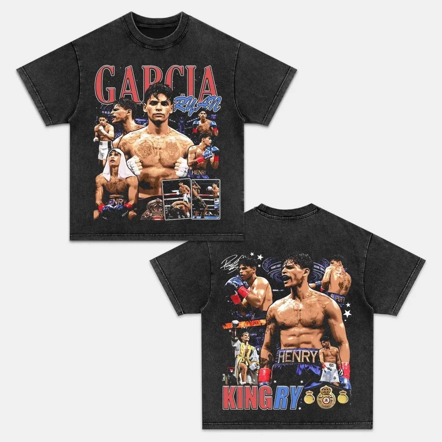 Ryan Garcia Back Design TEE Hoodie, Sweatshirt | CoreVibeTees.com (Image 2)