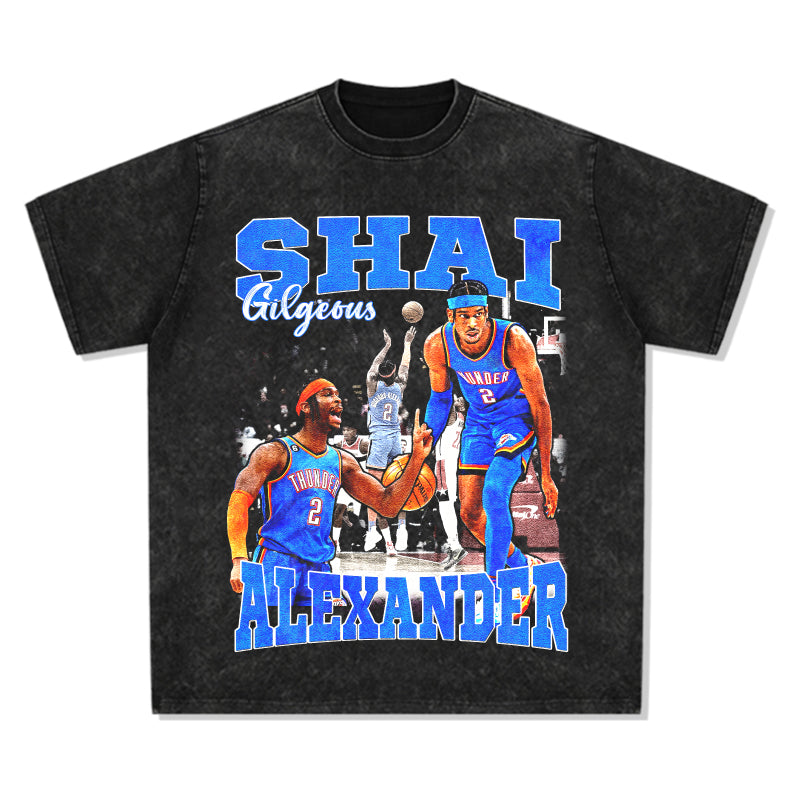 Shai Gilgeous-Alexander Tee NBA 2024 Style001 Hoodie, Sweatshirt | CoreVibeTees.com (Image 3)