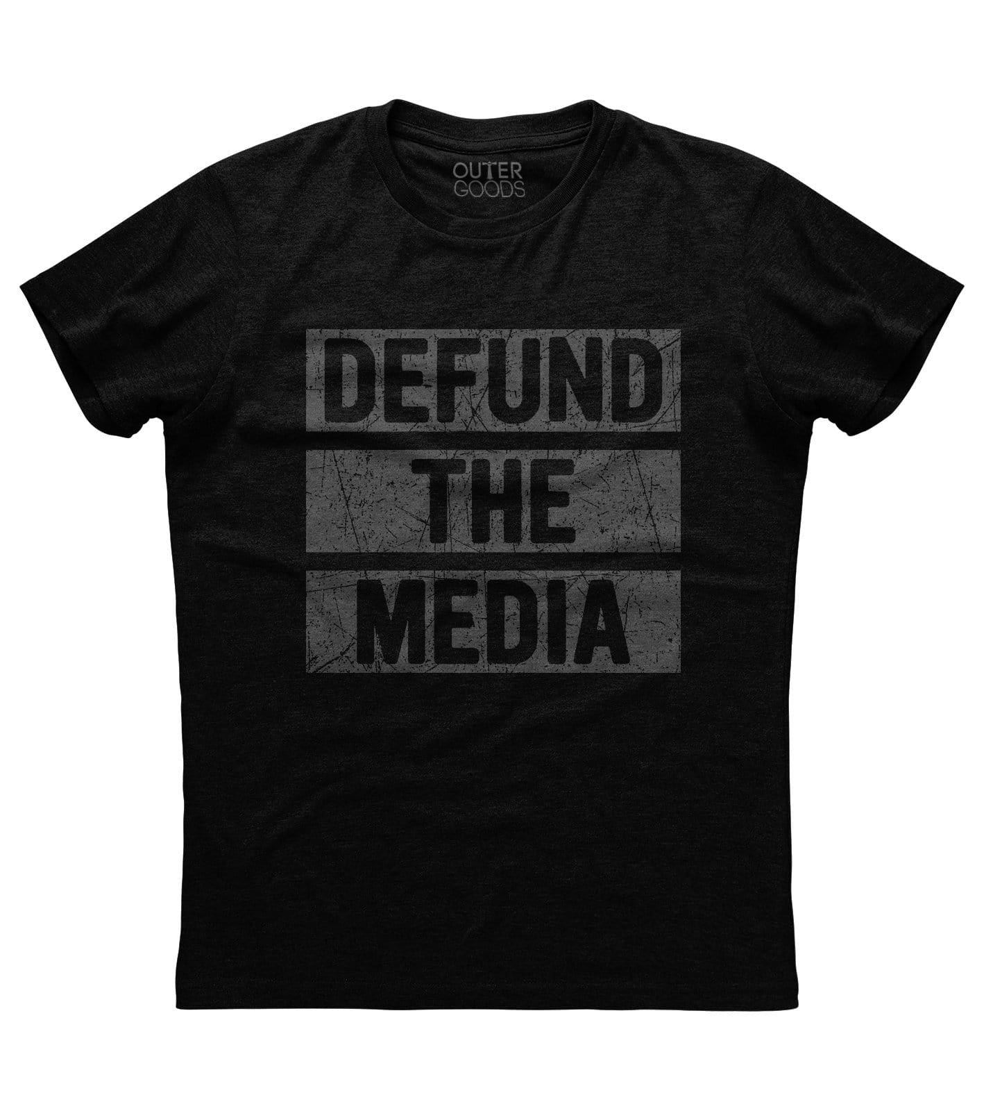 Defund the Media Shirt (O) Hoodie, Sweatshirt | CoreVibeTees.com
