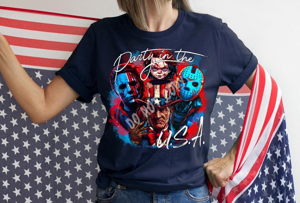 PARTY IN USA - UNISEX TEE ADULTS/KIDS Hoodie, Sweatshirt | CoreVibeTees.com (Image 1)