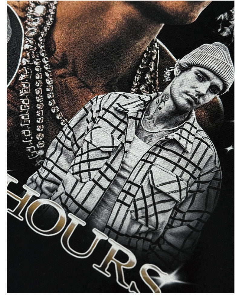 10,000 Hours By Justin Bieber Hoodie T-Shirts, Sweatshirt | CoreVibeTees.com (Image 4)