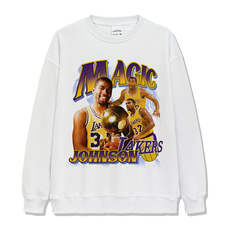 Magic Johnson Sweatshirt NBA 2024 T-Shirts, Hoodie | CoreVibeTees.com (Image 2)