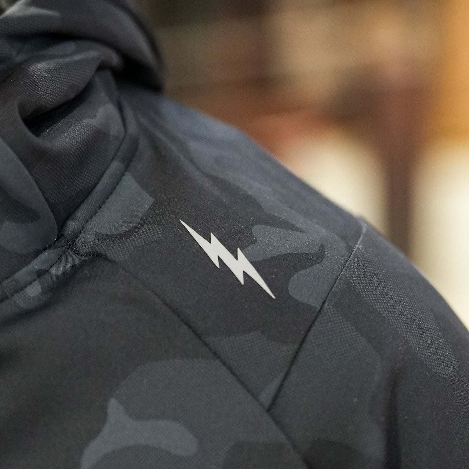 Black Camo Performance Hoodie T-Shirts, Sweatshirt | CoreVibeTees.com (Image 4)