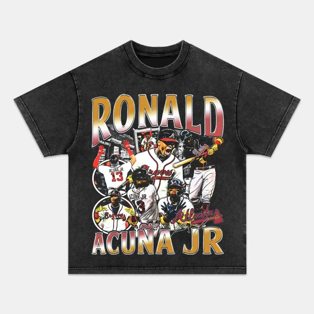 Ronald Acuna Jr TEE Style001 Hoodie, Sweatshirt | CoreVibeTees.com (Image 1)