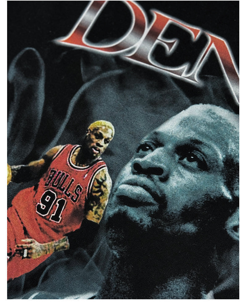 Dennis Rodman Sweatshirt NBA T-Shirts, Hoodie | CoreVibeTees.com (Image 5)
