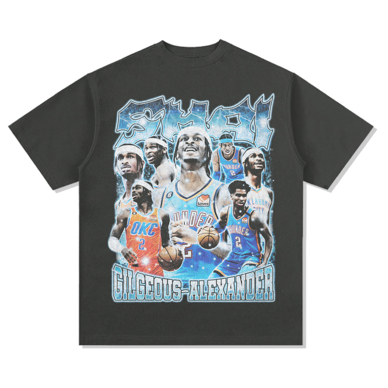 Shai Gilgeous-Alexander Tee NBA 2024 Hoodie, Sweatshirt | CoreVibeTees.com (Image 5)