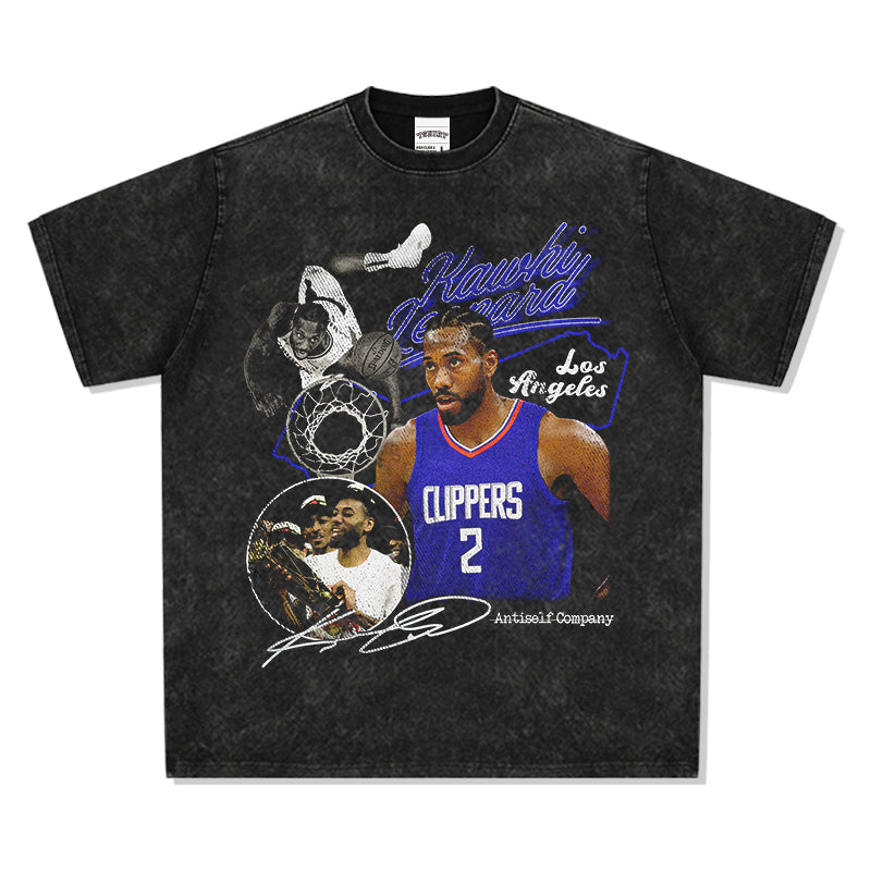Kawhi Leonard Tee NBA 2024 Style002 Hoodie, Sweatshirt | CoreVibeTees.com (Image 2)