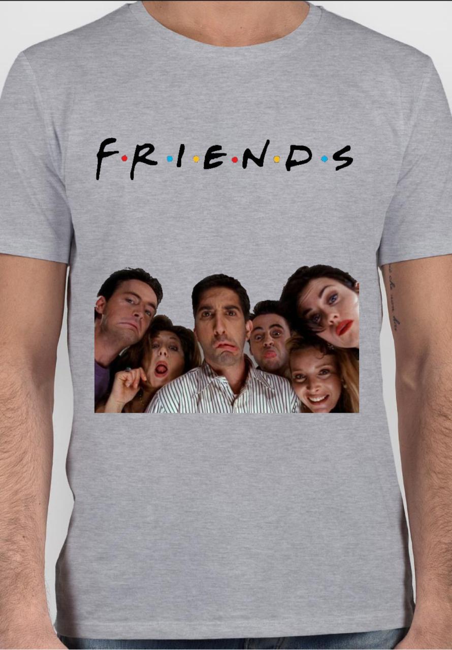 Friends Grey T-Shirt Hoodie, Sweatshirt | CoreVibeTees.com