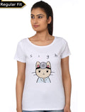 Sigh Cat White T-Shirt Hoodie, Sweatshirt | CoreVibeTees.com