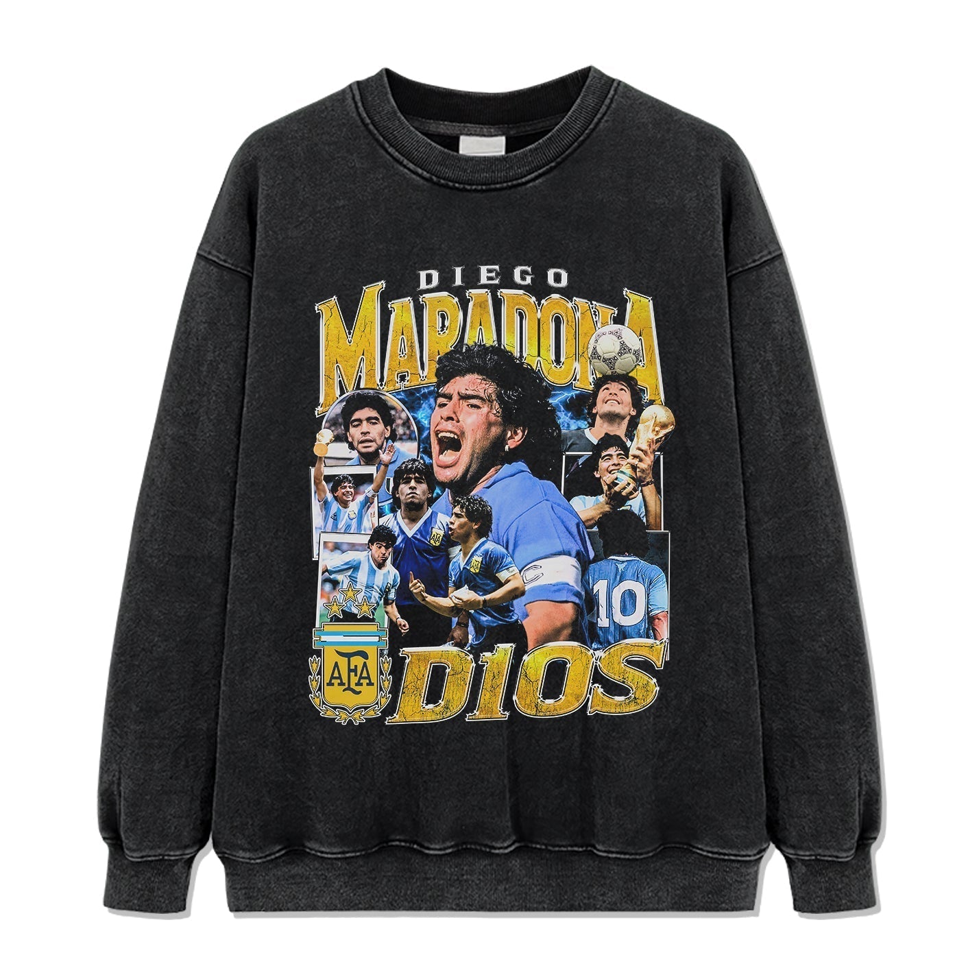 DIEGO MARADONA SWEATSHIRT 2024 T-Shirts, Hoodie | CoreVibeTees.com (Image 5)