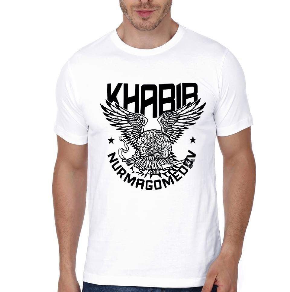 Khabib UFC White T-Shirt Style001 Hoodie, Sweatshirt | CoreVibeTees.com