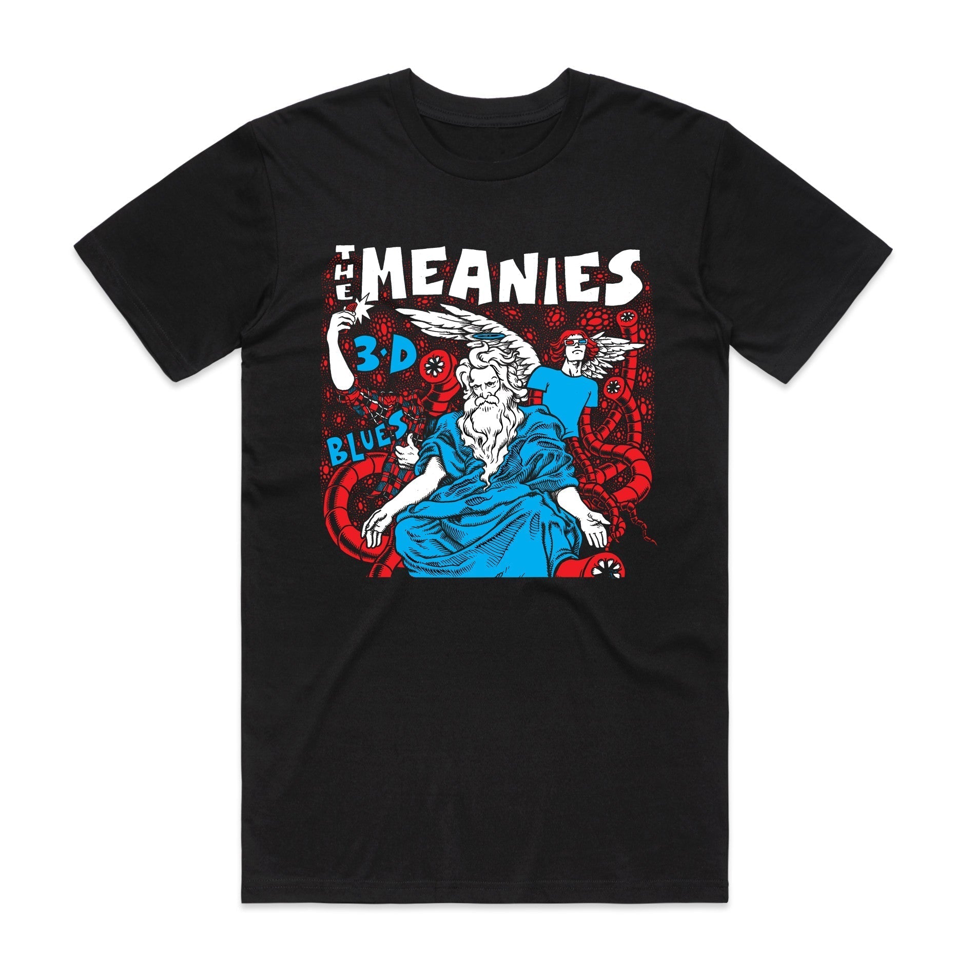 3D Blues 7" T-shirt (Black) Hoodie, Sweatshirt | CoreVibeTees.com