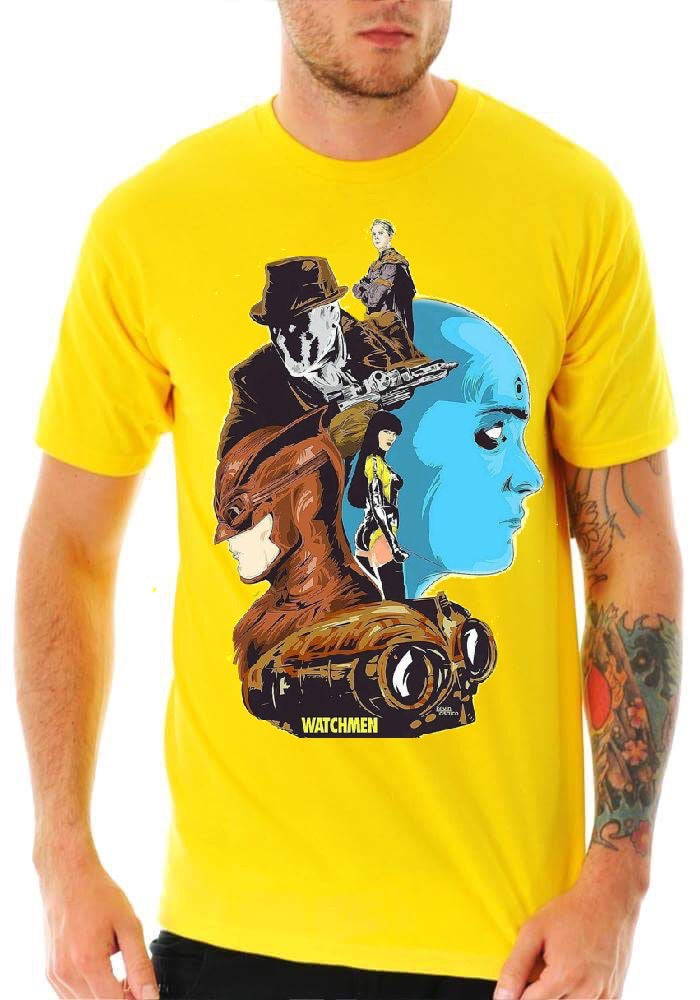 Watchmen Yellow T-Shirt Hoodie, Sweatshirt | CoreVibeTees.com