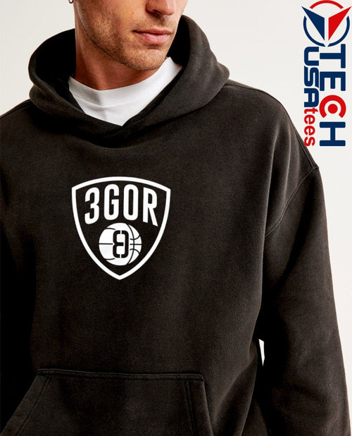 3GOR Brooklyn Nets logo shirt