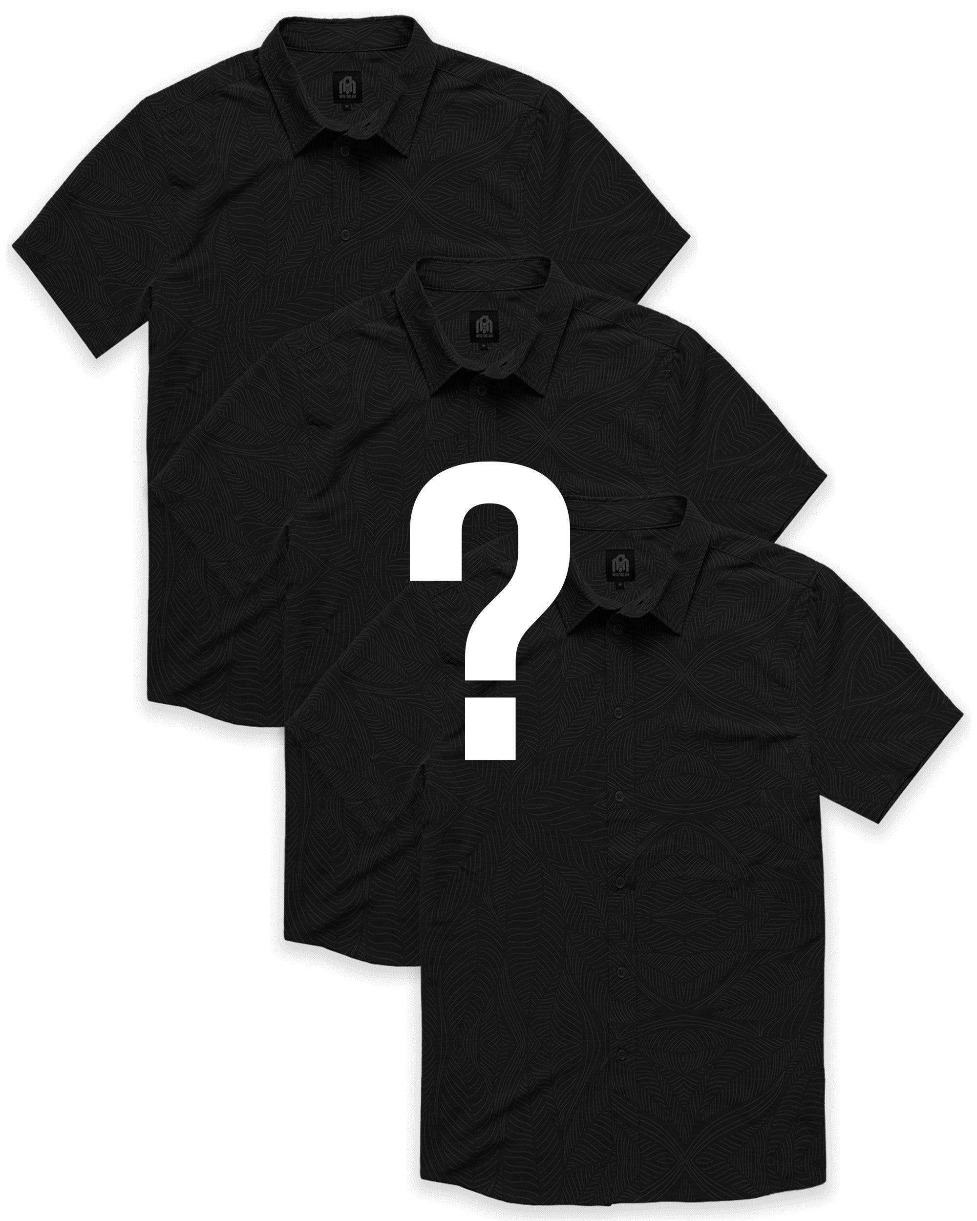 3 Pack Mystery Relaxed Button Up