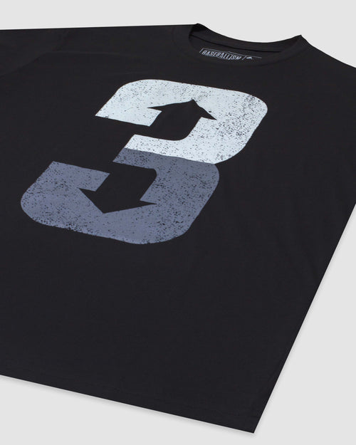 3 Up 3 Down (Black) - Men's Tee Hoodie, Sweatshirt | CoreVibeTees.com (Image 2)
