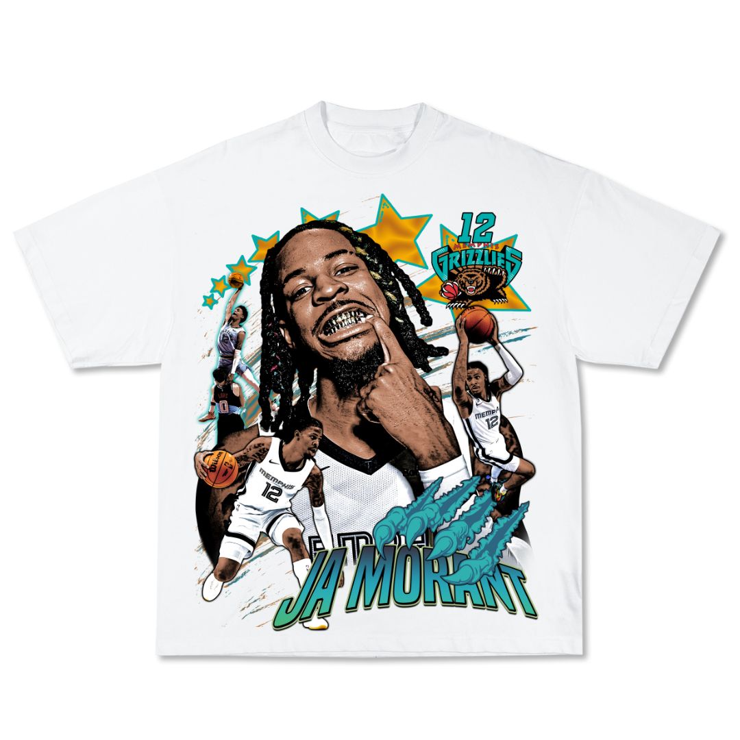 Ja Morant Tee Style001 Hoodie, Sweatshirt | CoreVibeTees.com (Image 2)