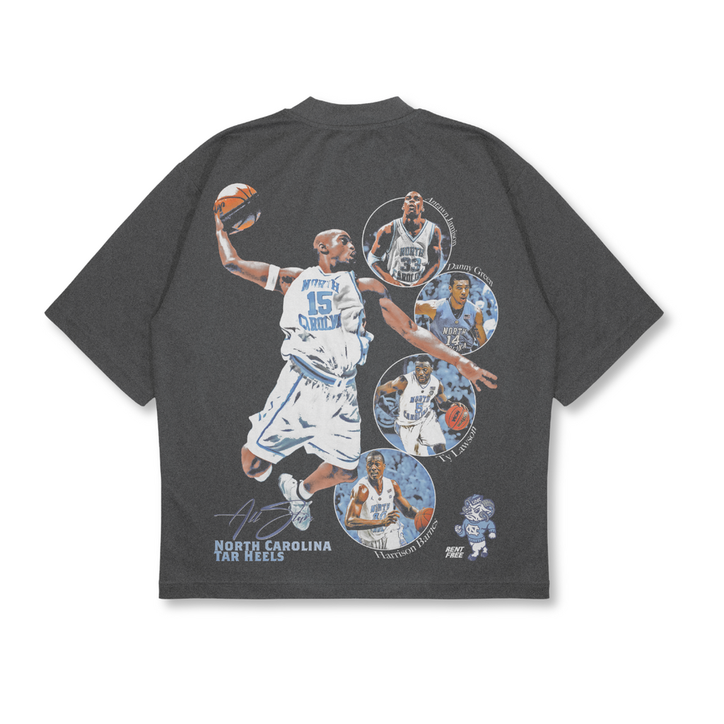UNC All Stars Tee Hoodie, Sweatshirt | CoreVibeTees.com (Image 3)