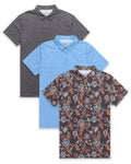 Custom 3 Pack Pursuit Performance Polo