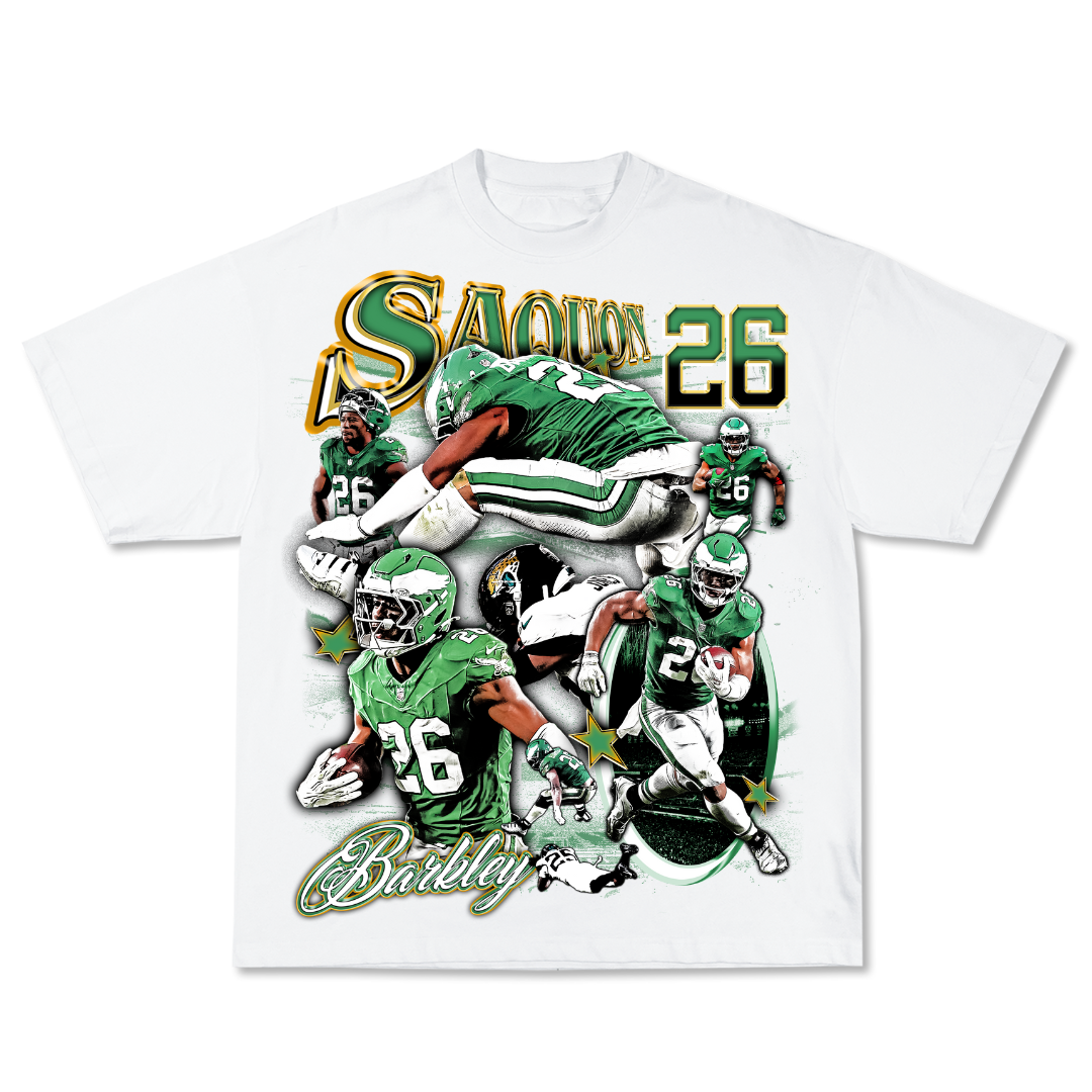 Saquon "Hurdle" Tee Hoodie, Sweatshirt | CoreVibeTees.com (Image 3)