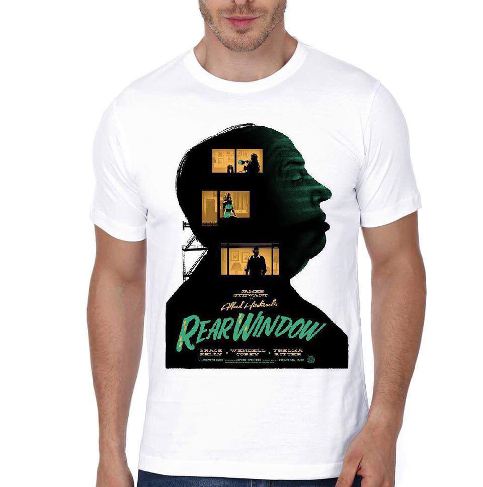 Rear window White Half Sleeve T-Shirt Hoodie, Sweatshirt | CoreVibeTees.com