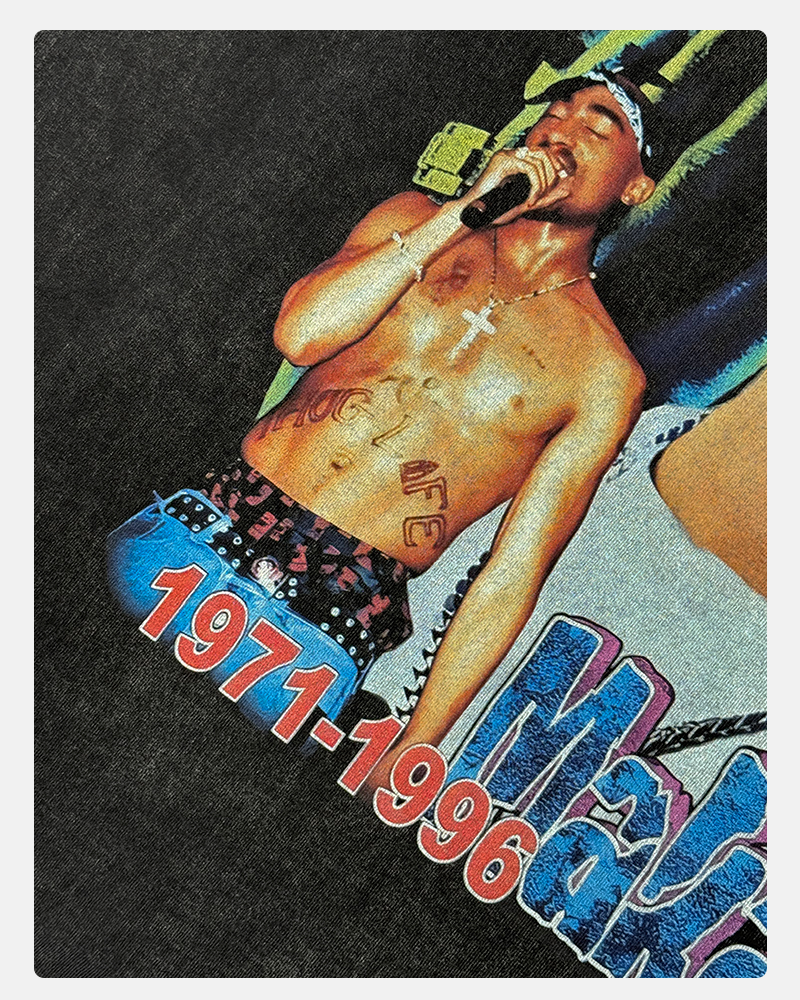 Makaveli By Tupac Shakur Sweatshirt T-Shirts, Hoodie | CoreVibeTees.com (Image 3)