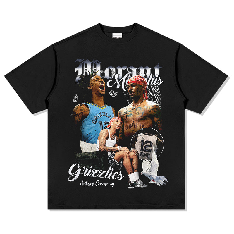 Ja Morant Tee NBA 2024 Style002 Hoodie, Sweatshirt | CoreVibeTees.com (Image 1)