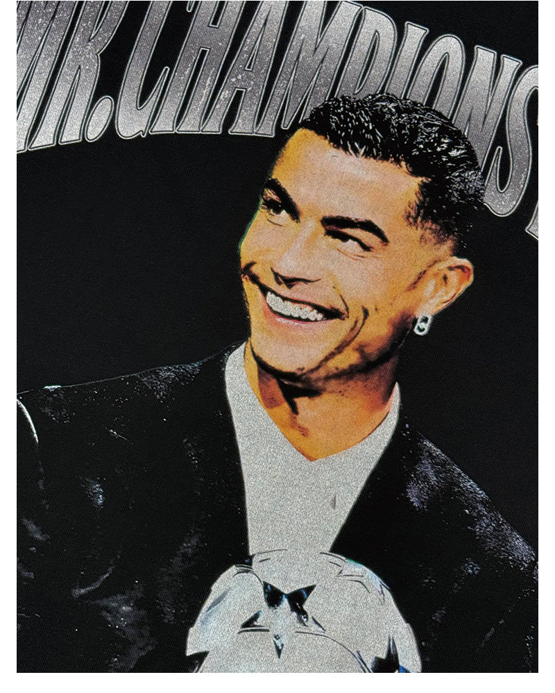 Mr. Champions League By Cristiano Ronaldo Hoodie T-Shirts, Sweatshirt | CoreVibeTees.com (Image 4)