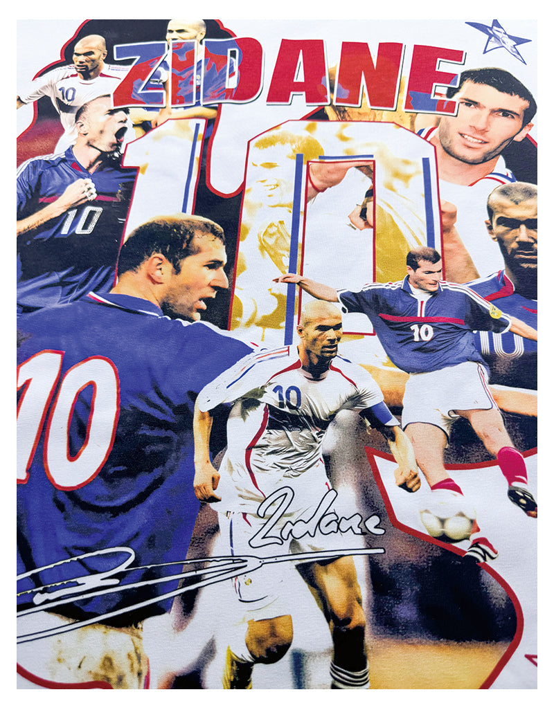 Zinedine Zidane â€œSignatureâ€Â Hoodie T-Shirts, Sweatshirt | CoreVibeTees.com (Image 4)