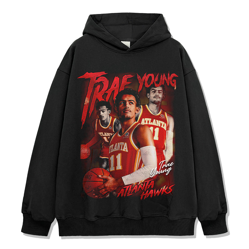 Trae Young HOODIE NBA 2024 Style001 T-Shirts, Sweatshirt | CoreVibeTees.com (Image 1)